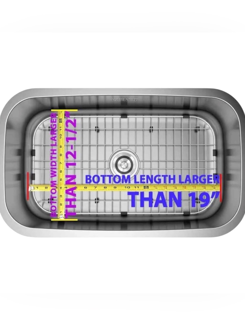 Elkay stainless steel rectangular kitchen sink grid drain cutout NEW